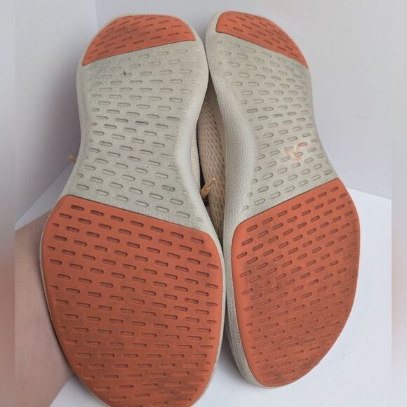 Allbirds Women's Cream & Peach Tree Dasher Knit Athletic Shoes Womens 10 - Picture 5 of 7